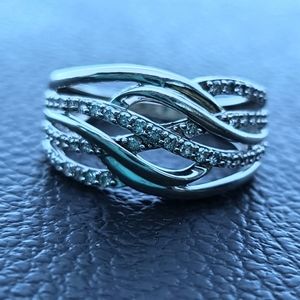 White Gold Diamond Ring